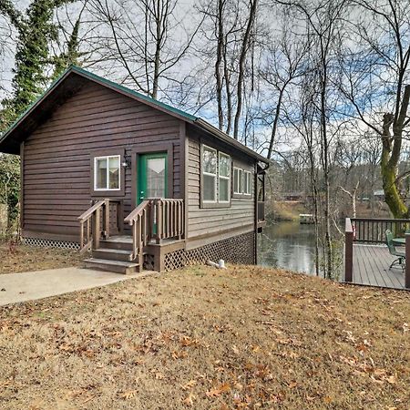 Cozy Heber Springs Cabin With Deck And Dock! 외부 사진