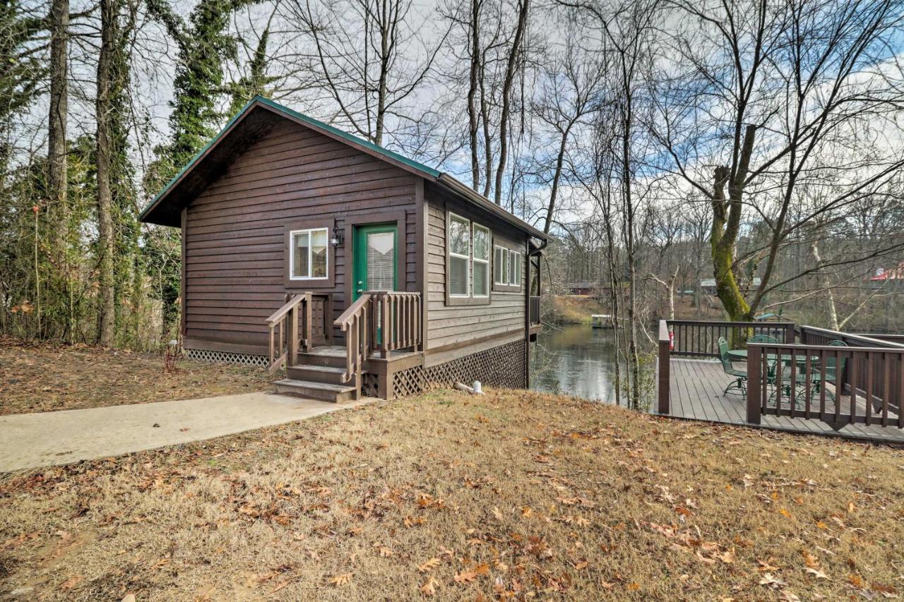 Cozy Heber Springs Cabin With Deck And Dock! 외부 사진