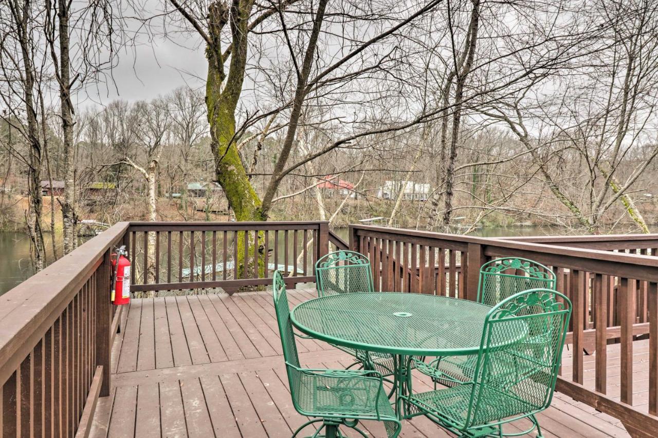 Cozy Heber Springs Cabin With Deck And Dock! 외부 사진