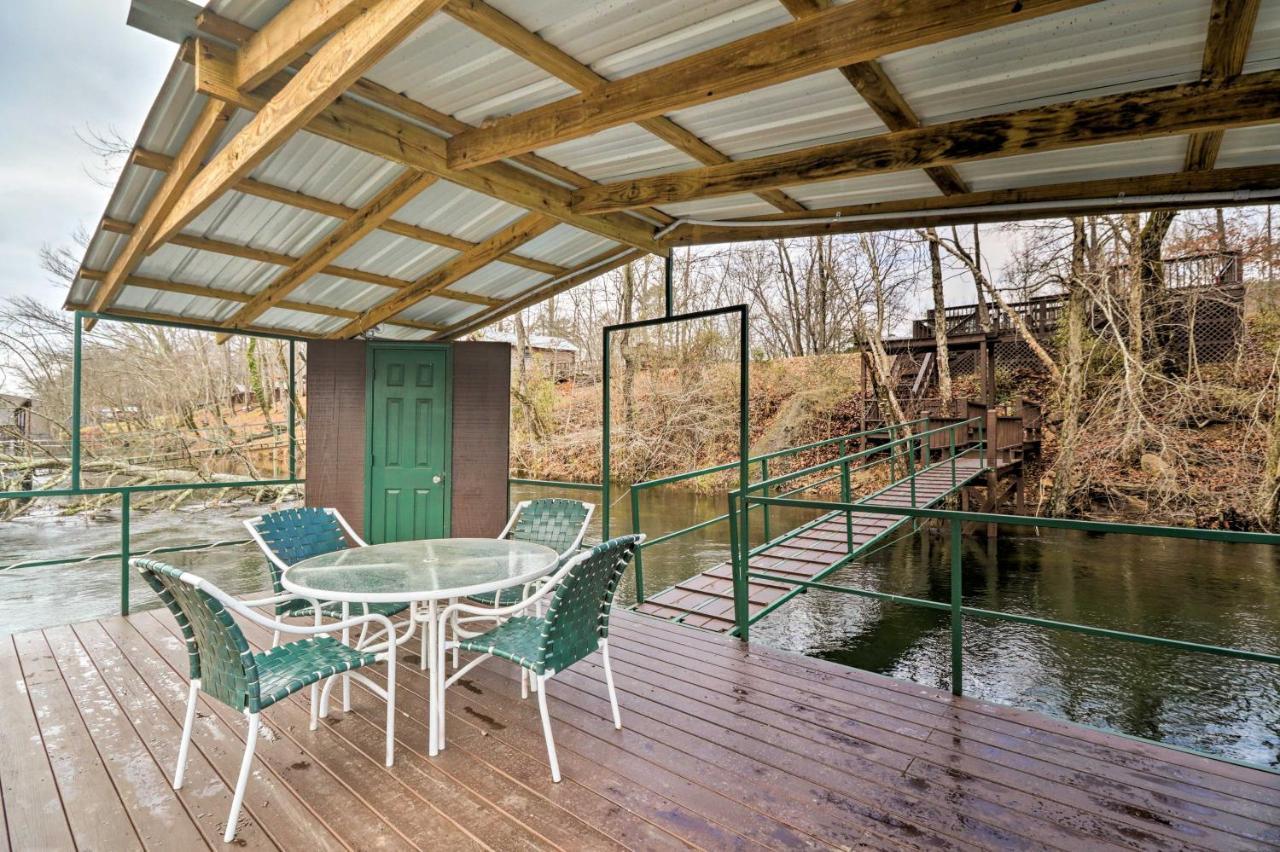 Cozy Heber Springs Cabin With Deck And Dock! 외부 사진