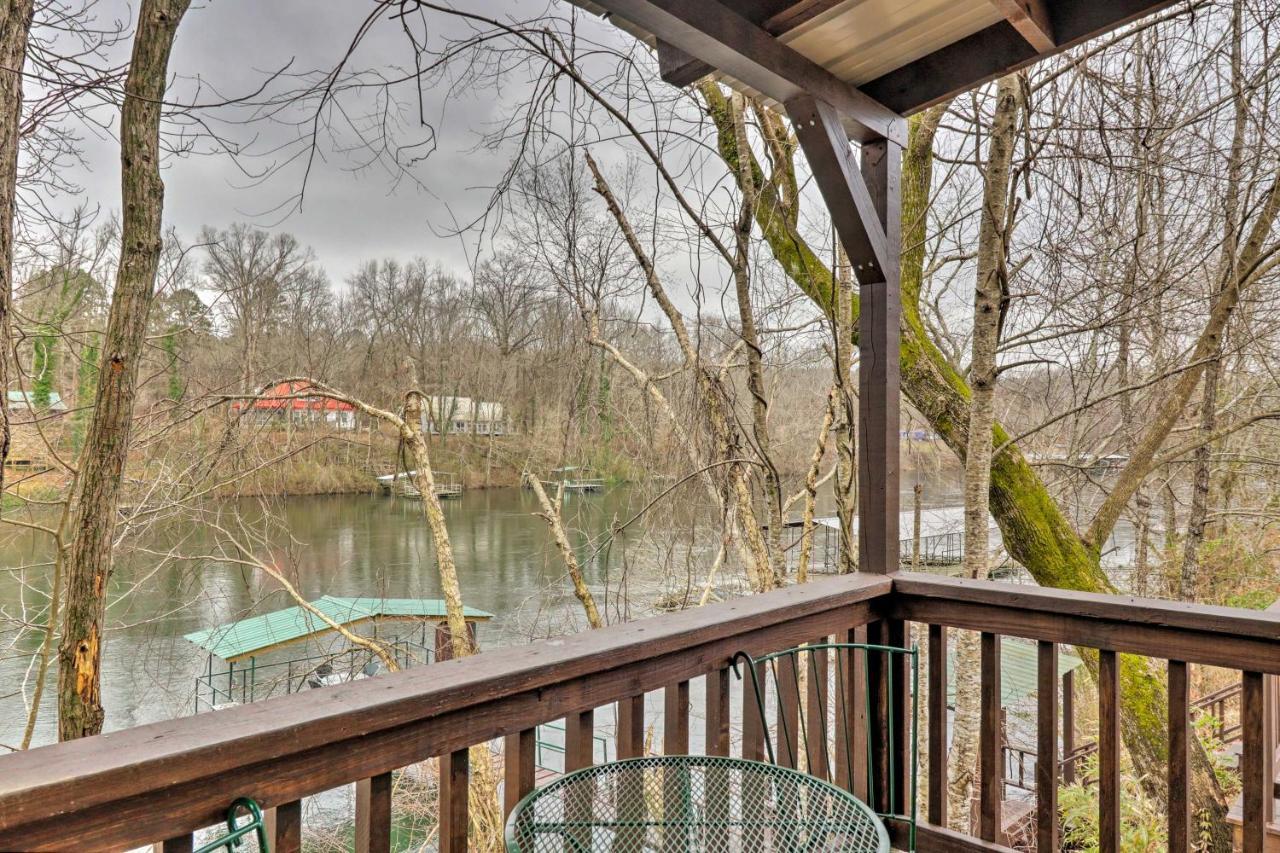Cozy Heber Springs Cabin With Deck And Dock! 외부 사진